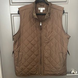 Brown Onward Reserve Quilted vest Size Large